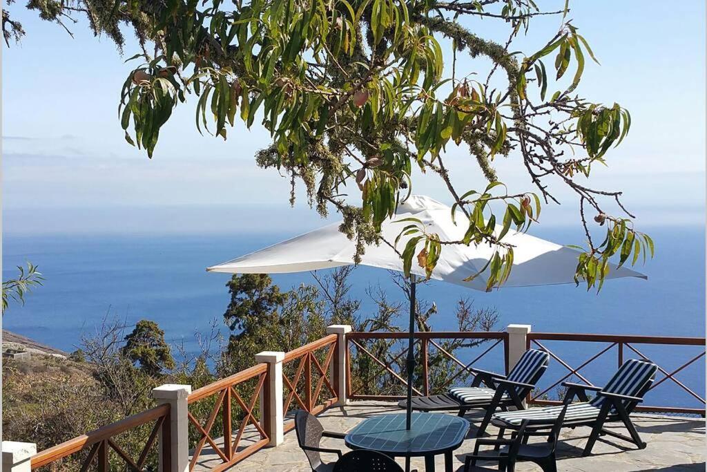 "Villa Servanda " - Relax, Nature, Wide Views Of The Sea And A Starry Sky Puntagorda Eksteriør bilde
