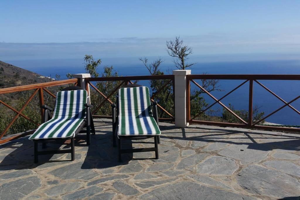 "Villa Servanda " - Relax, Nature, Wide Views Of The Sea And A Starry Sky Puntagorda Eksteriør bilde