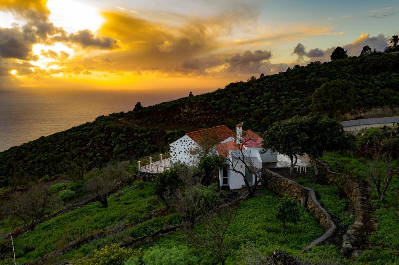 "Villa Servanda " - Relax, Nature, Wide Views Of The Sea And A Starry Sky Puntagorda Eksteriør bilde