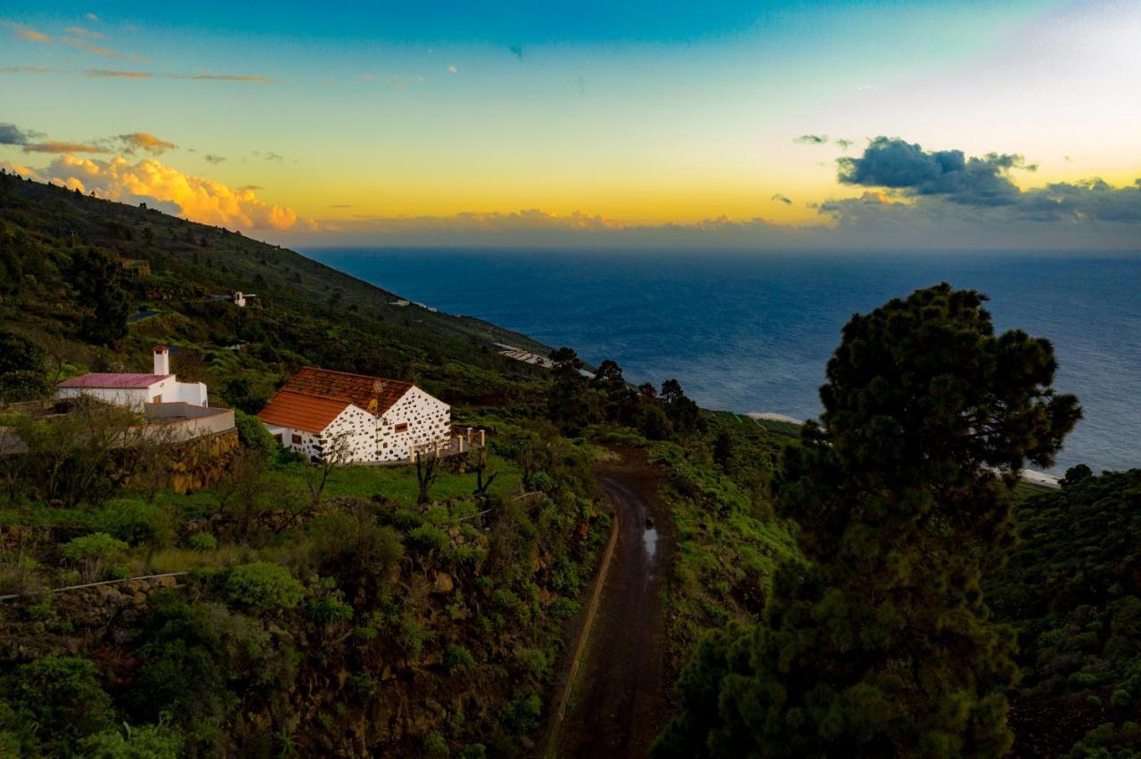 "Villa Servanda " - Relax, Nature, Wide Views Of The Sea And A Starry Sky Puntagorda Eksteriør bilde