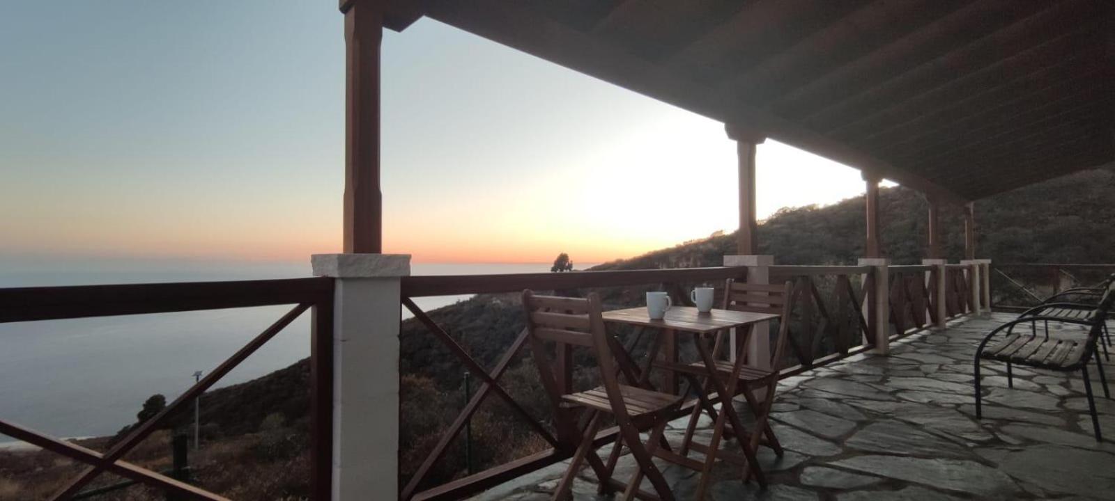 "Villa Servanda " - Relax, Nature, Wide Views Of The Sea And A Starry Sky Puntagorda Eksteriør bilde