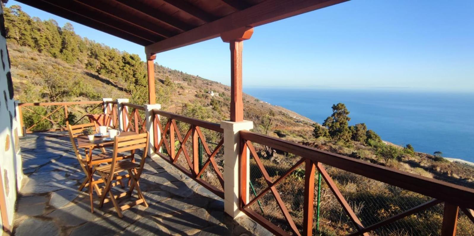 "Villa Servanda " - Relax, Nature, Wide Views Of The Sea And A Starry Sky Puntagorda Eksteriør bilde